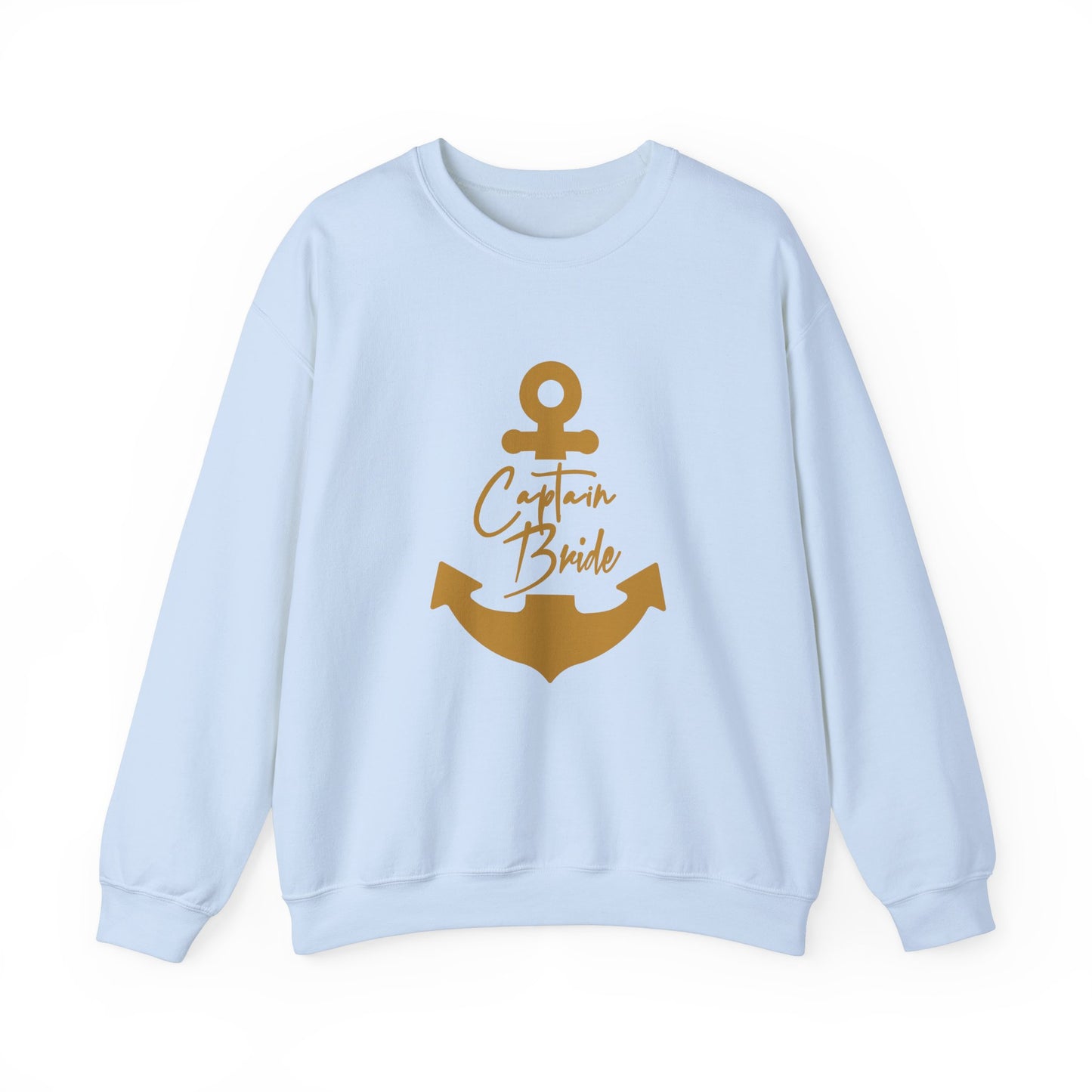 Captain Bride - Heavy Blend™ Crewneck Sweatshirt by Pontoon Girl®