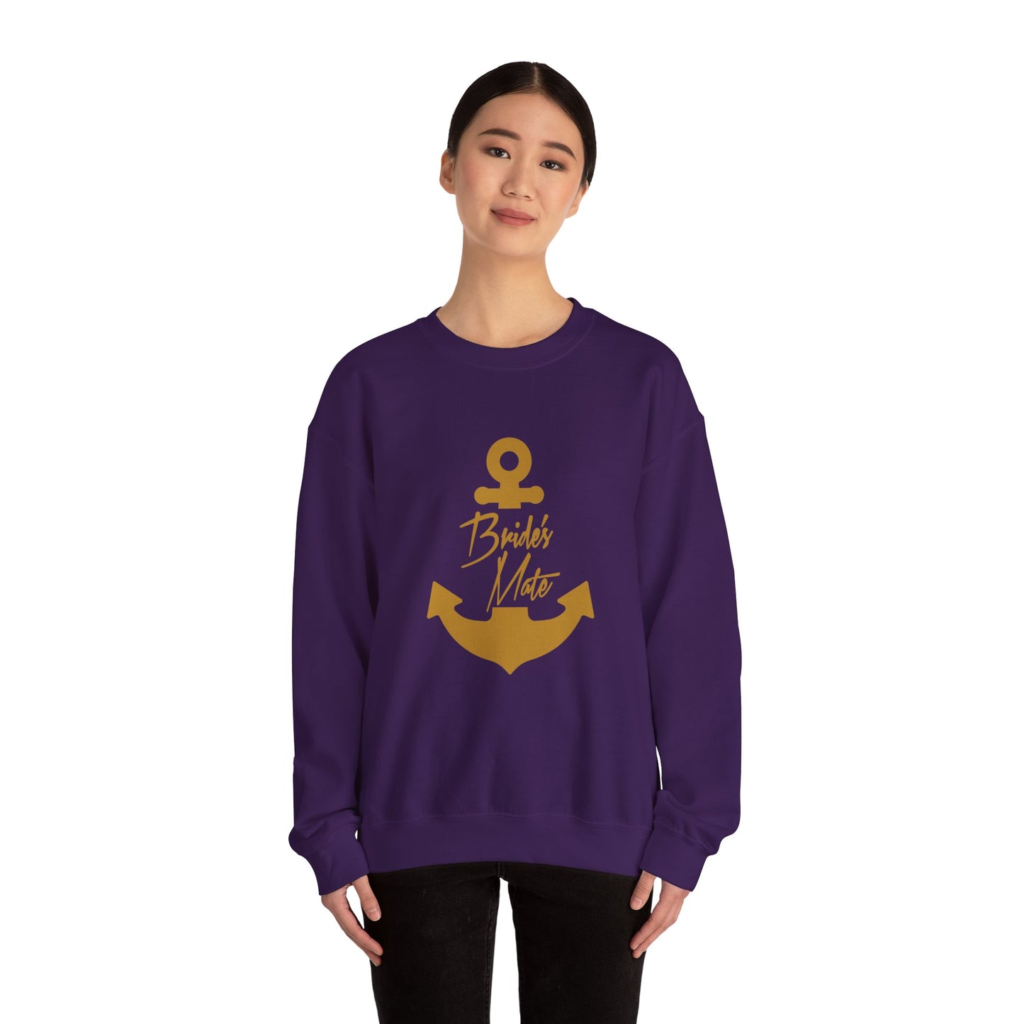 Bride's Mate - Heavy Blend™ Crewneck Sweatshirt by Pontoon Girl®
