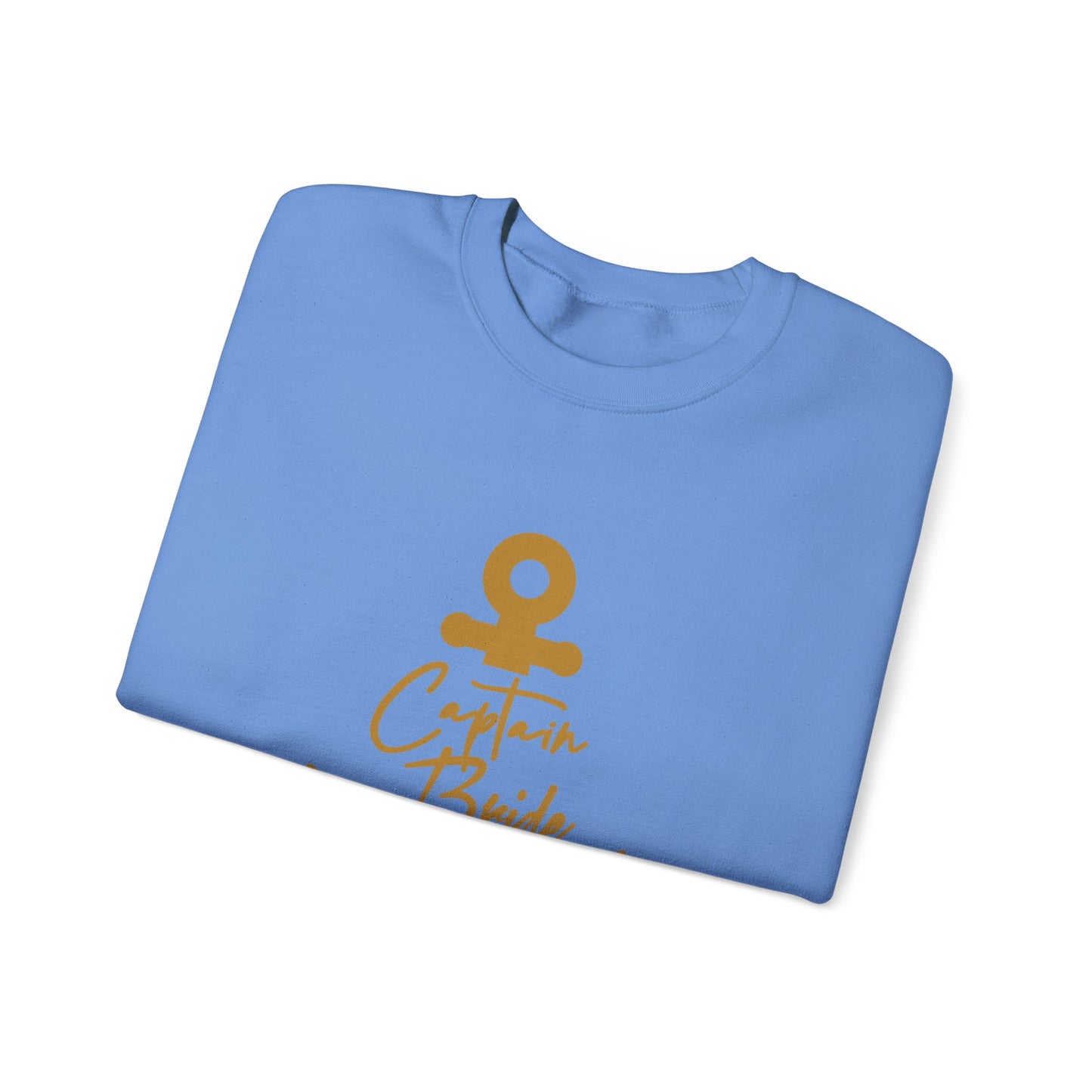Captain Bride - Heavy Blend™ Crewneck Sweatshirt by Pontoon Girl®
