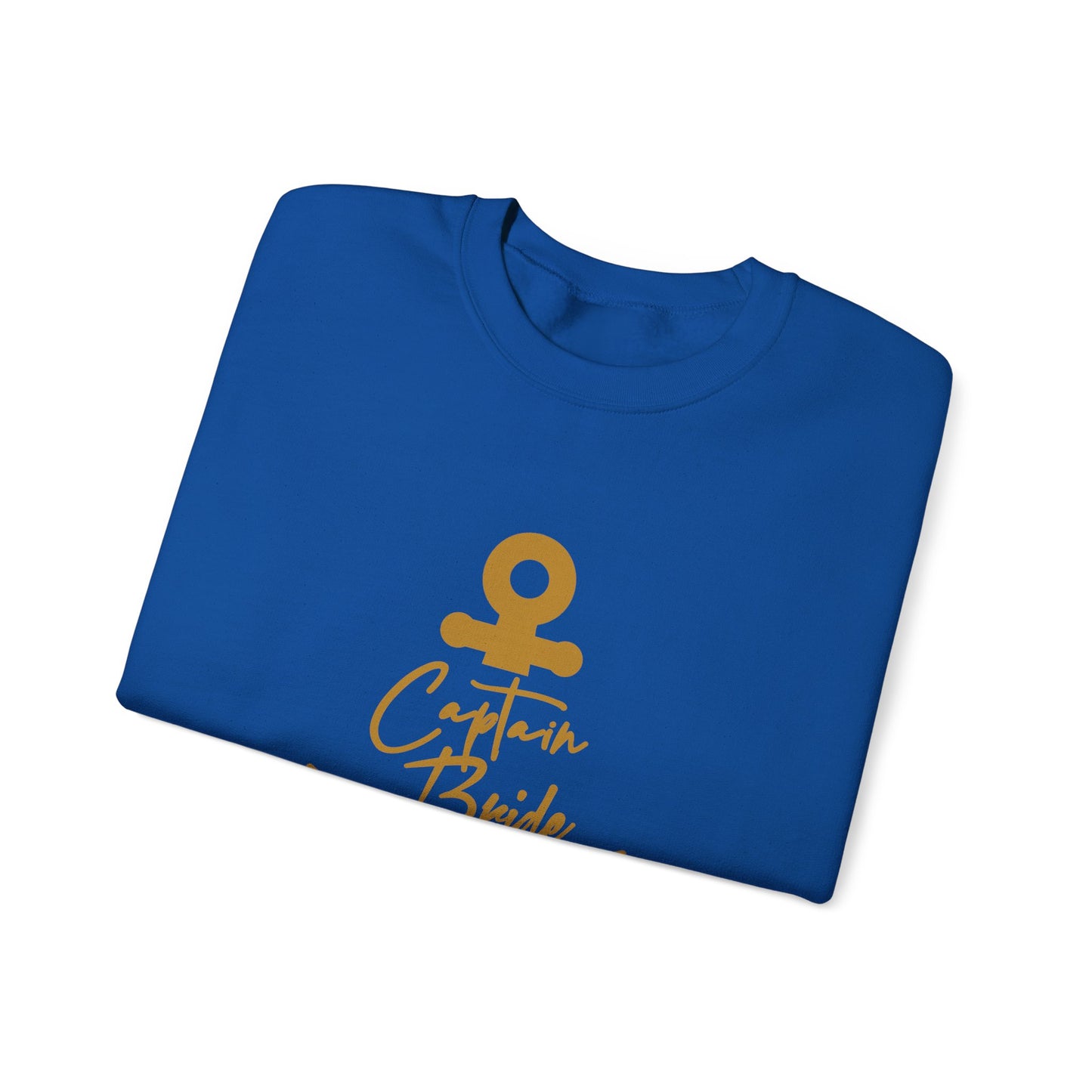 Captain Bride - Heavy Blend™ Crewneck Sweatshirt by Pontoon Girl®