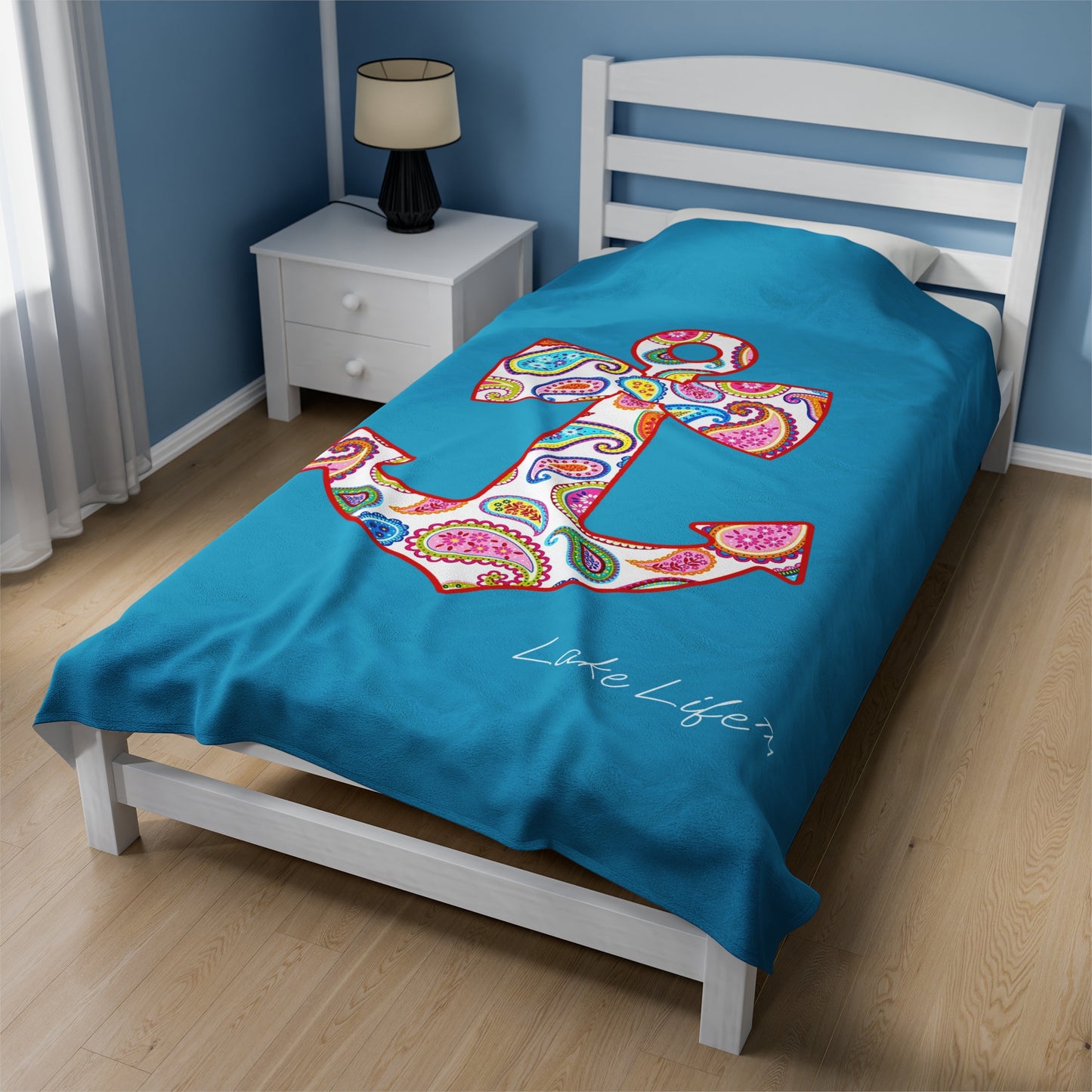 Sweet Anchor Boating Blanket by Pontoon Girl®