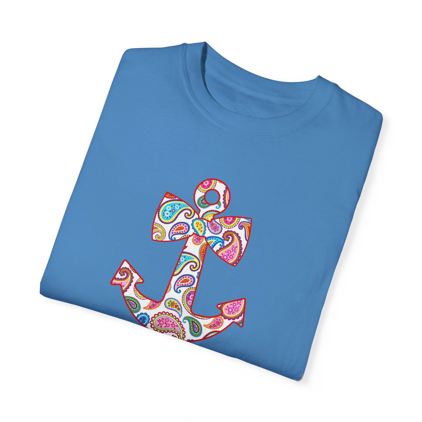 Sweet Anchor Lake Life™ Unisex Garment-Dyed T-shirt by Pontoon Girl®