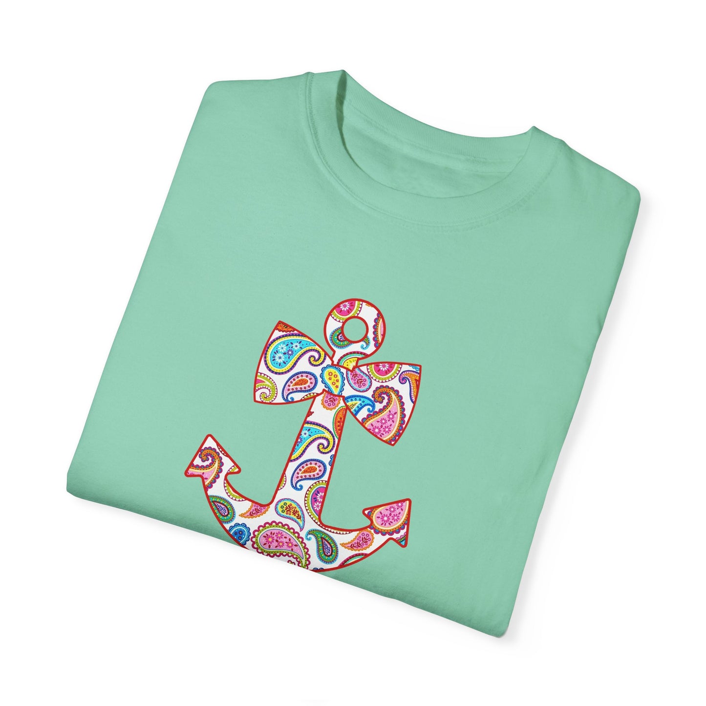 Sweet Anchor Lake Life™ Unisex Garment-Dyed T-shirt by Pontoon Girl®