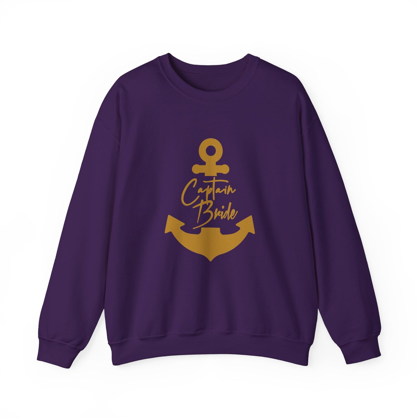 Captain Bride - Heavy Blend™ Crewneck Sweatshirt by Pontoon Girl®