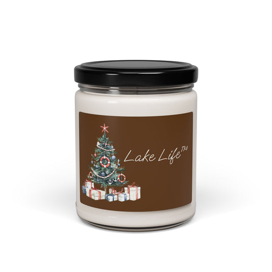 Nautical Christmas Tree Lake Life™ Scented Soy Candle - Christmas Warmth