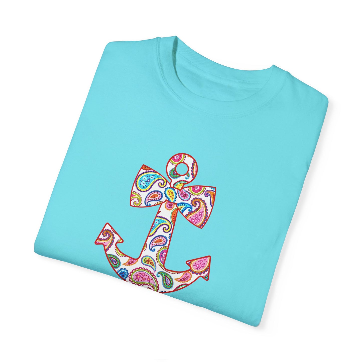 Sweet Anchor Lake Life™ Unisex Garment-Dyed T-shirt by Pontoon Girl®