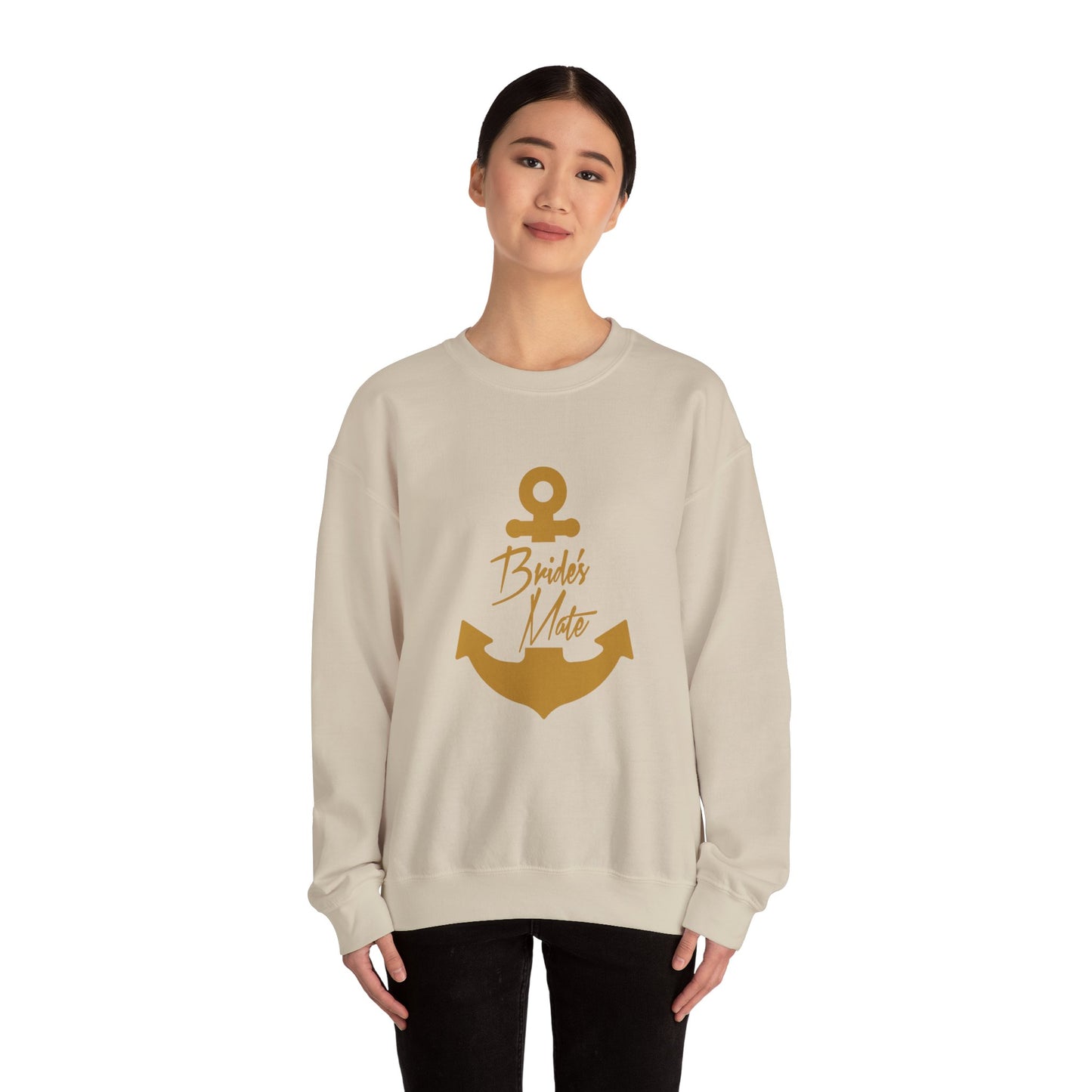 Bride's Mate - Heavy Blend™ Crewneck Sweatshirt by Pontoon Girl®