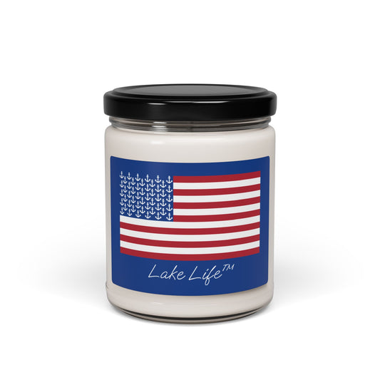 Anchors & Stripes Lake Life™ Scented Soy Candle - Apple Harvest