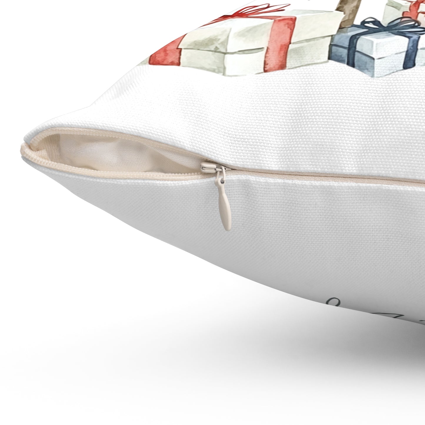 Nautical Christmas Tree Lake Life™ - Spun Polyester Square Pillow