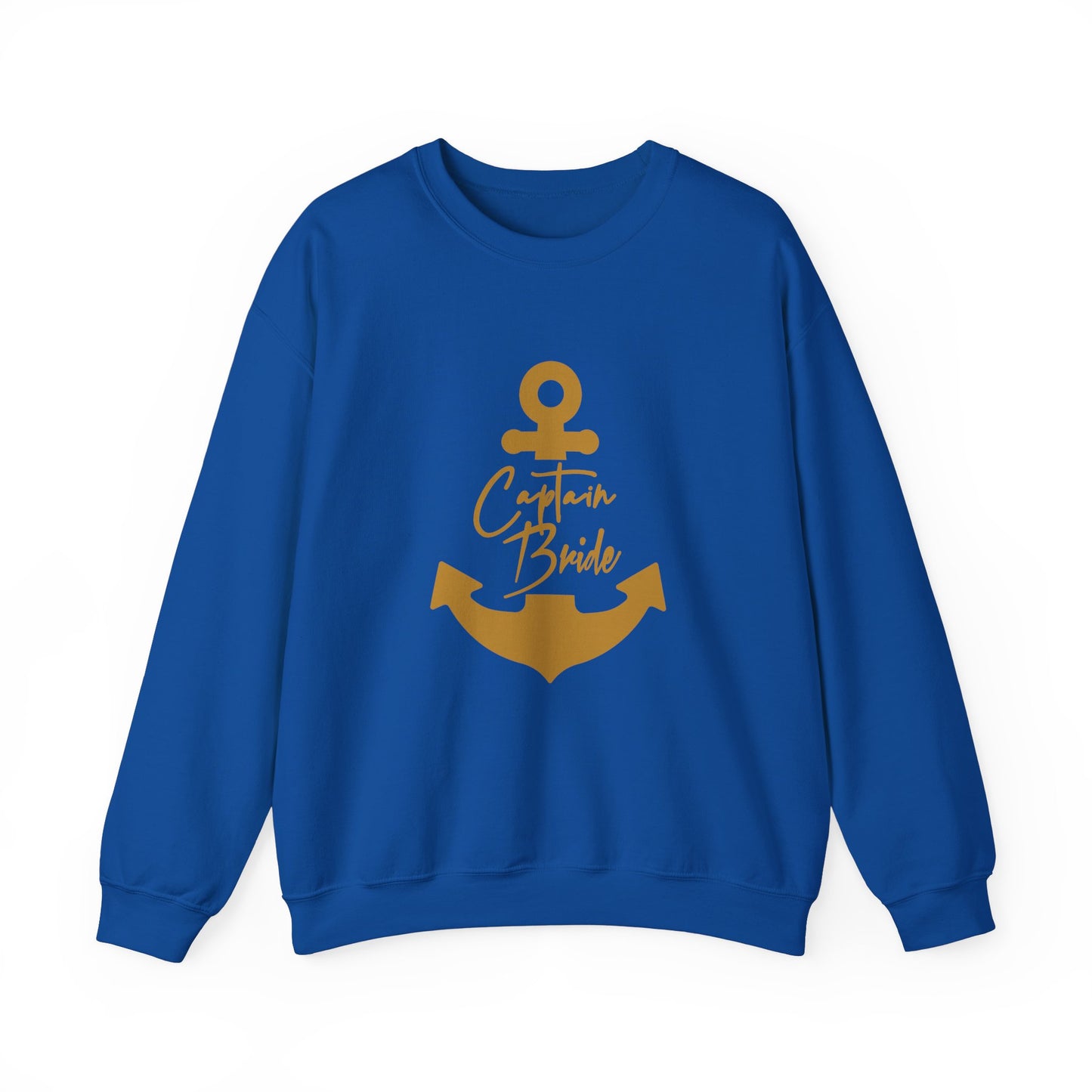 Captain Bride - Heavy Blend™ Crewneck Sweatshirt by Pontoon Girl®