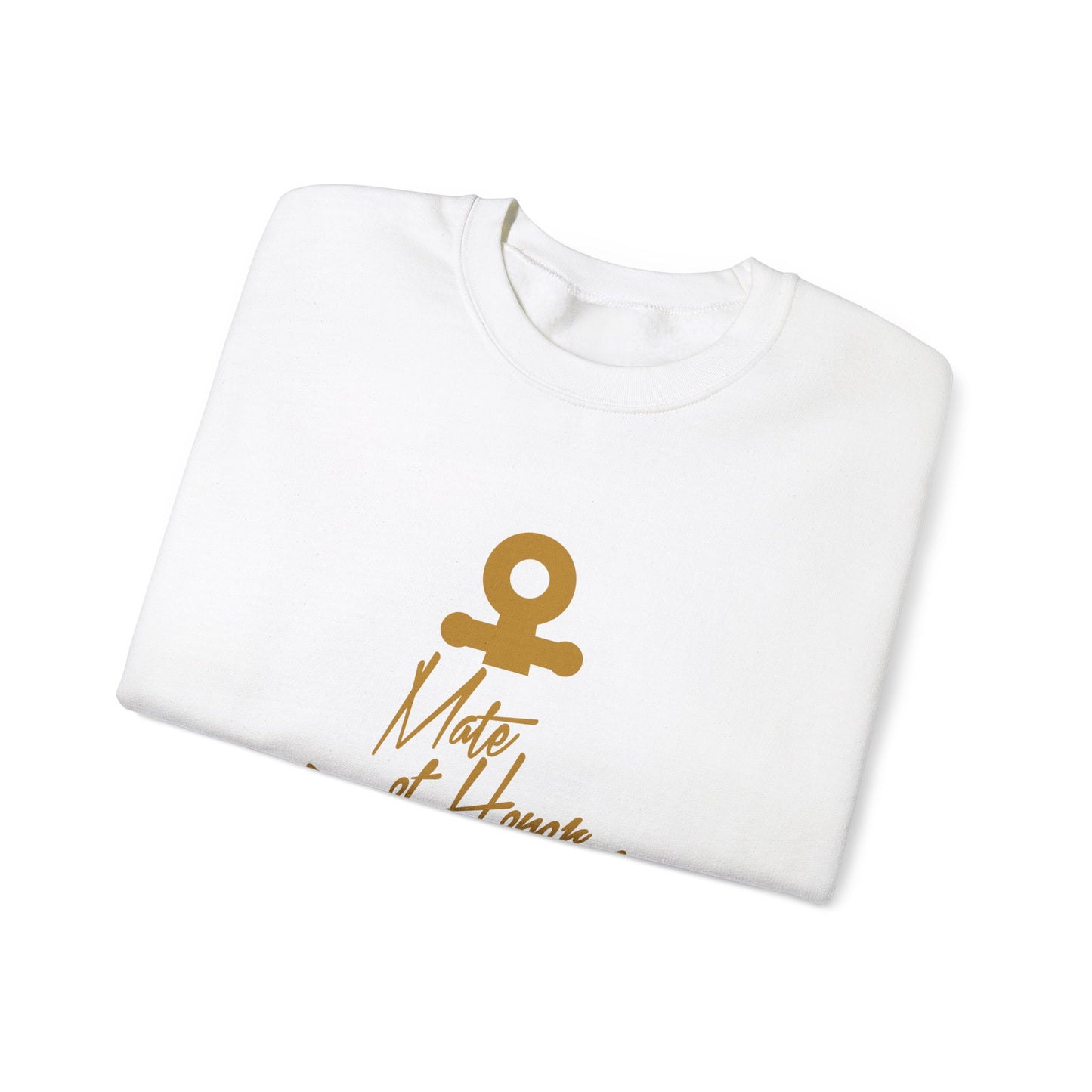 Mate of Honor - Heavy Blend™ Crewneck Sweatshirt by Pontoon Girl®
