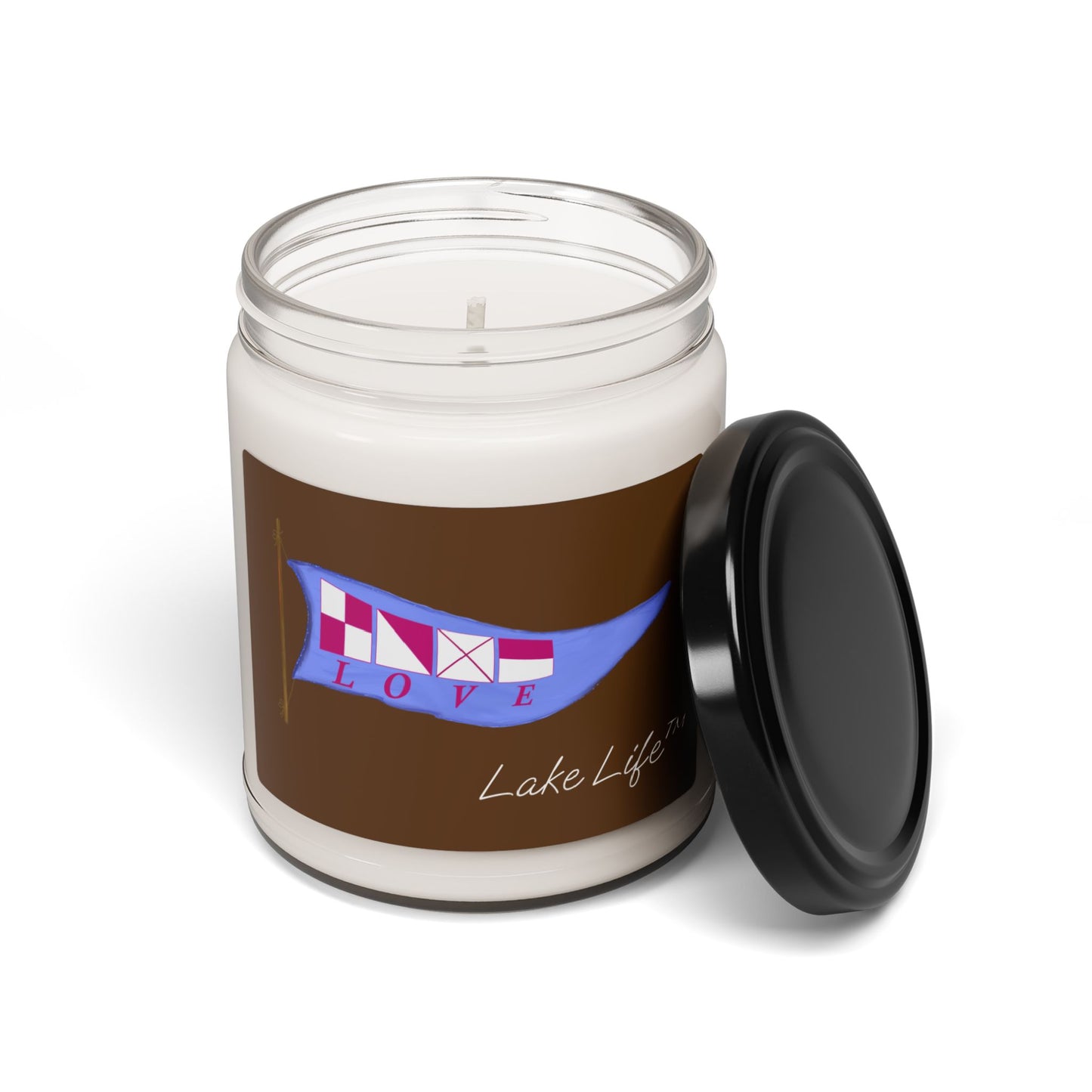 Nautical Love Lake Life™ Scented Soy Candle - Cinnamon Vanilla