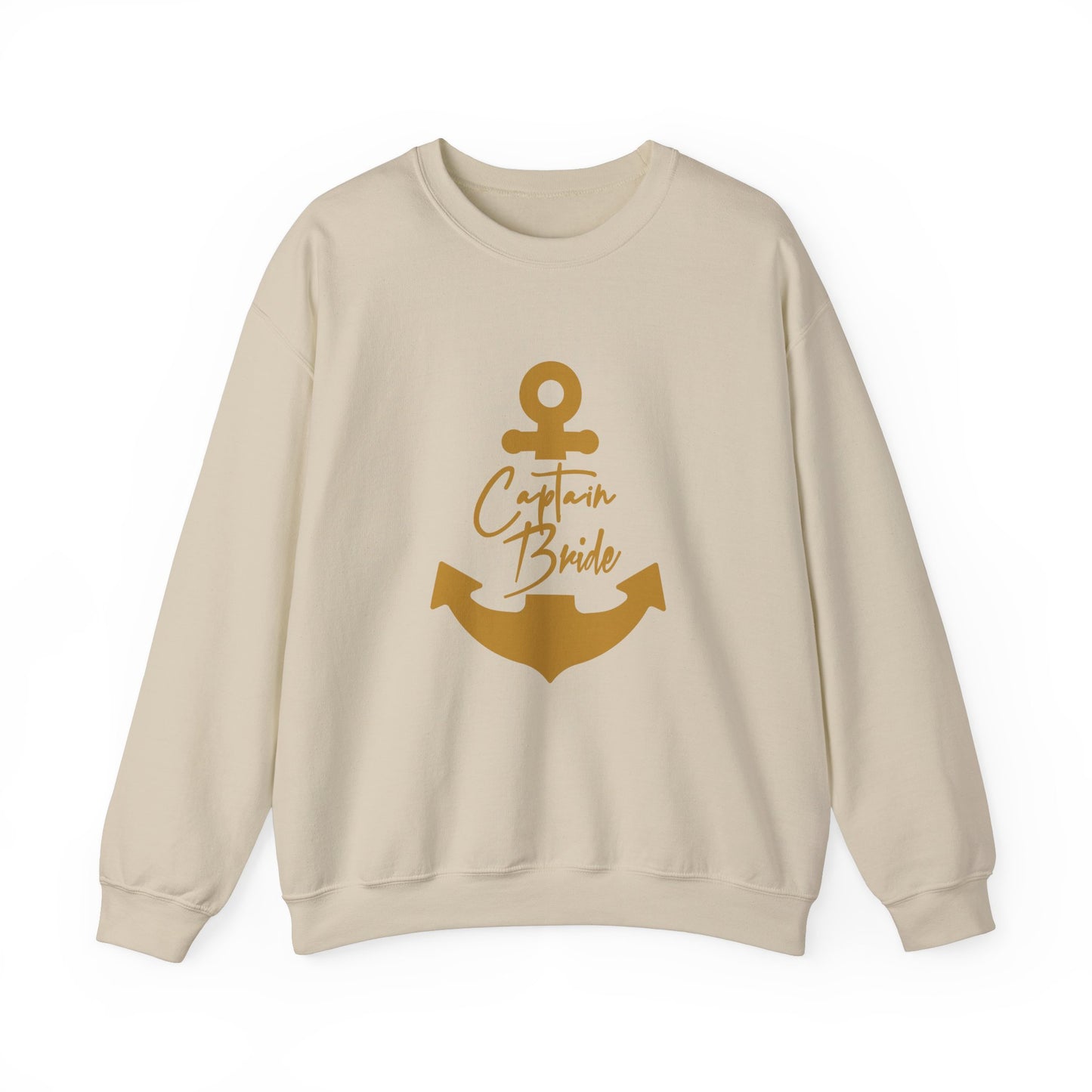 Captain Bride - Heavy Blend™ Crewneck Sweatshirt by Pontoon Girl®