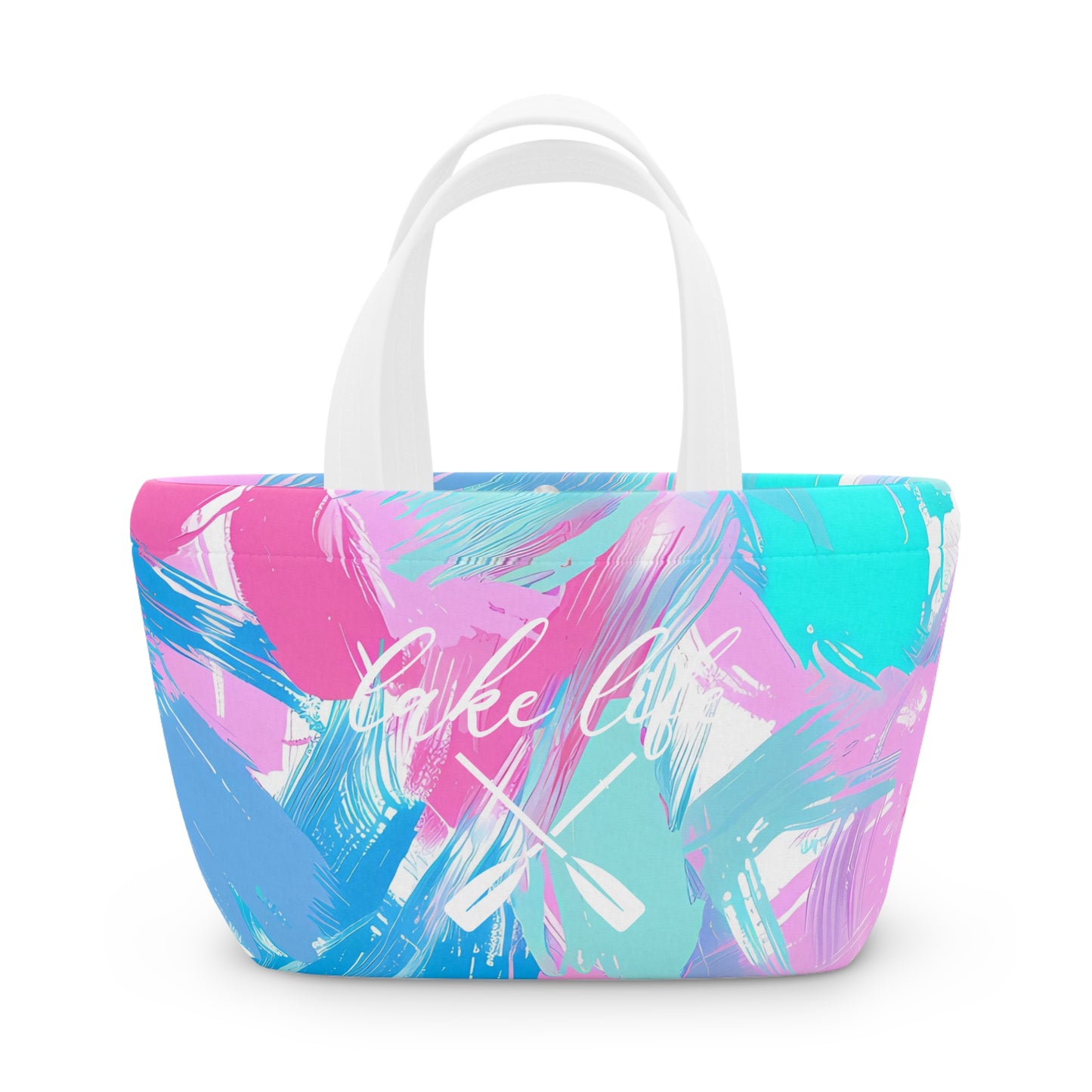 Lake Life Brush Stroke Lunch Bag by Pontoon Girl®