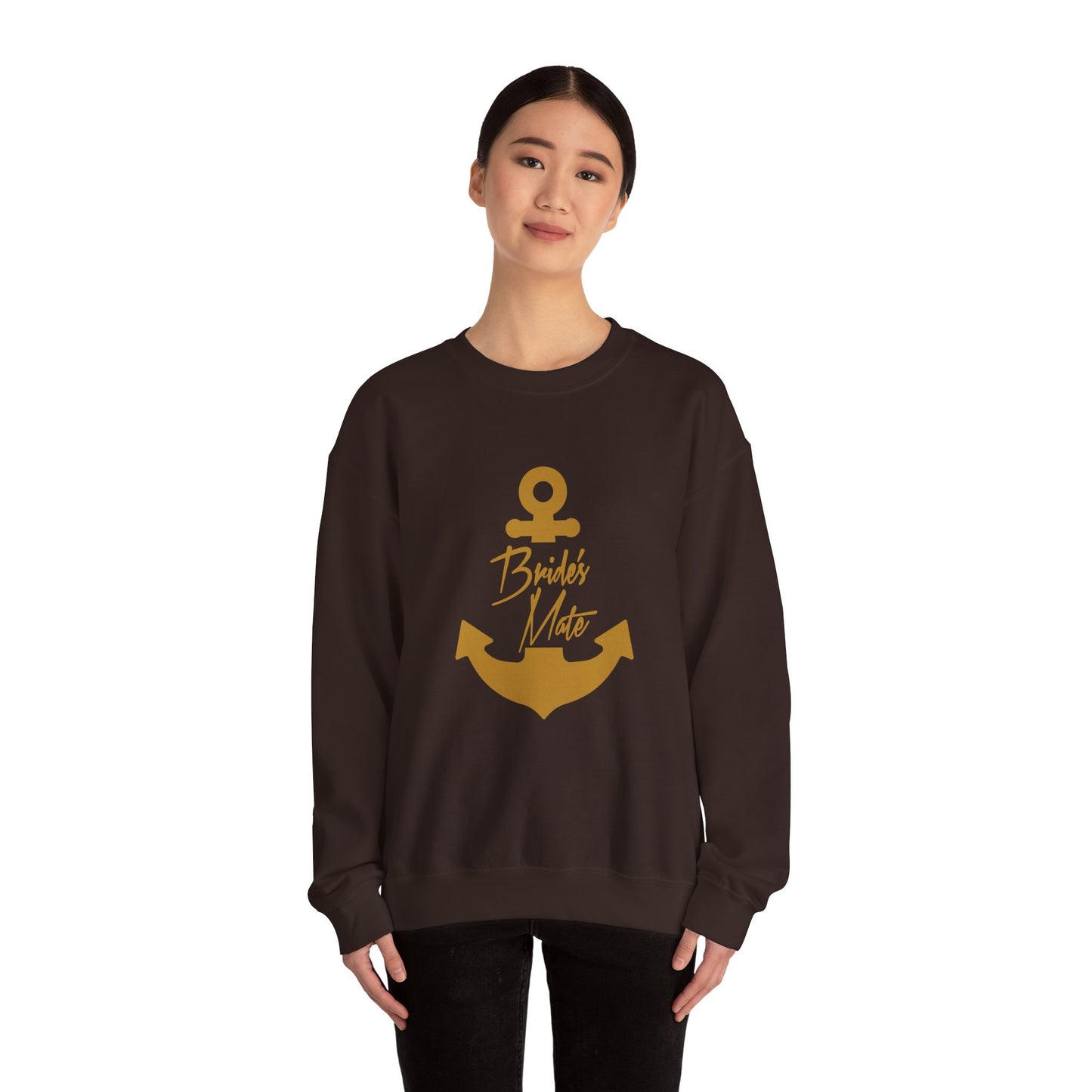 Bride's Mate - Heavy Blend™ Crewneck Sweatshirt by Pontoon Girl®