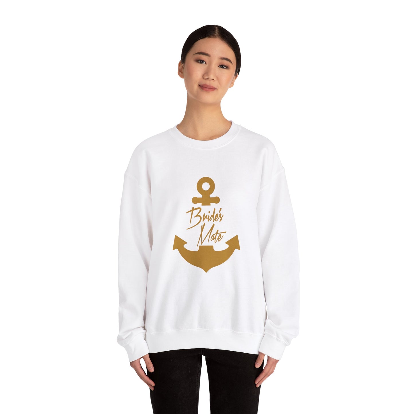 Bride's Mate - Heavy Blend™ Crewneck Sweatshirt by Pontoon Girl®