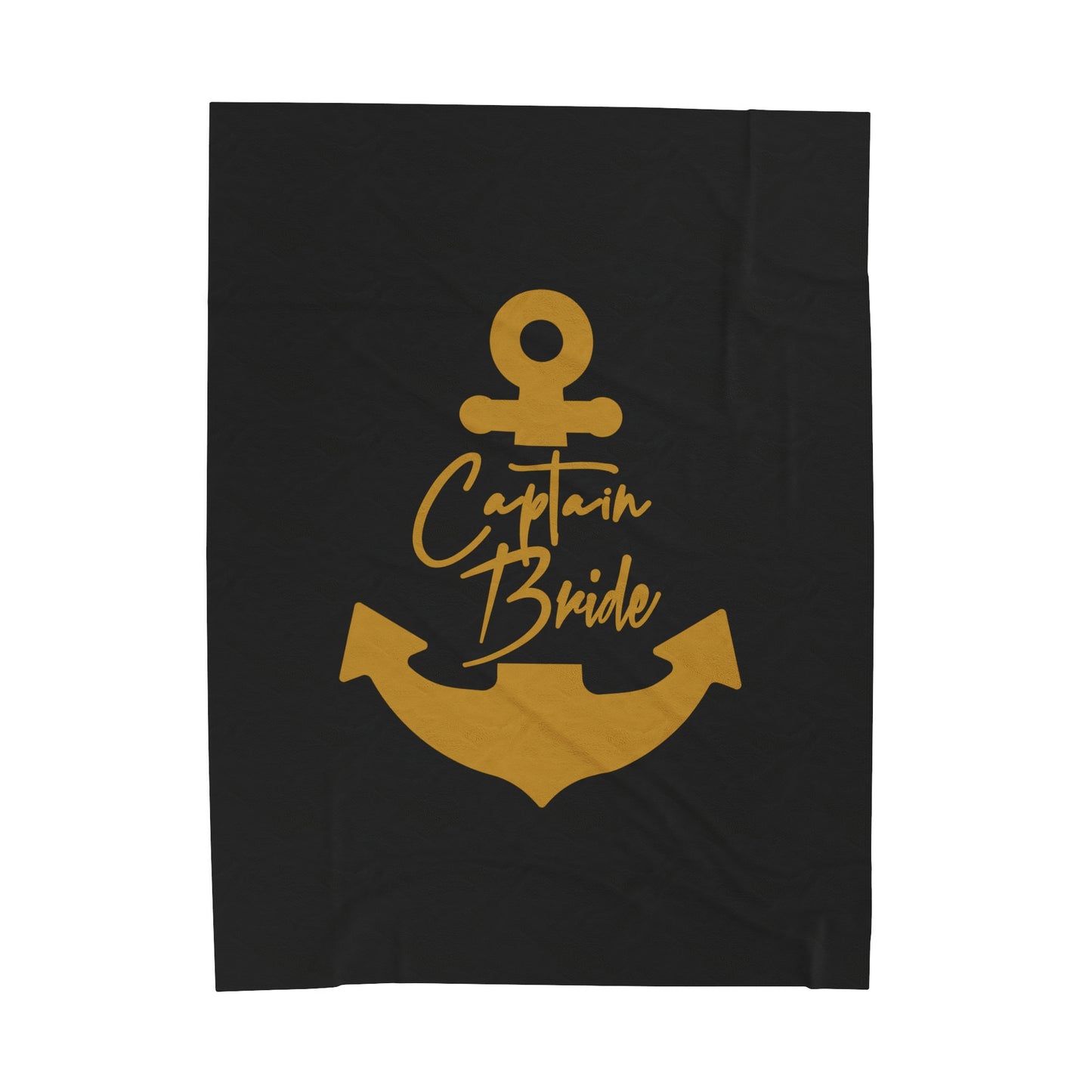 Captain Bride Plush Blanket by PontoonGirl®