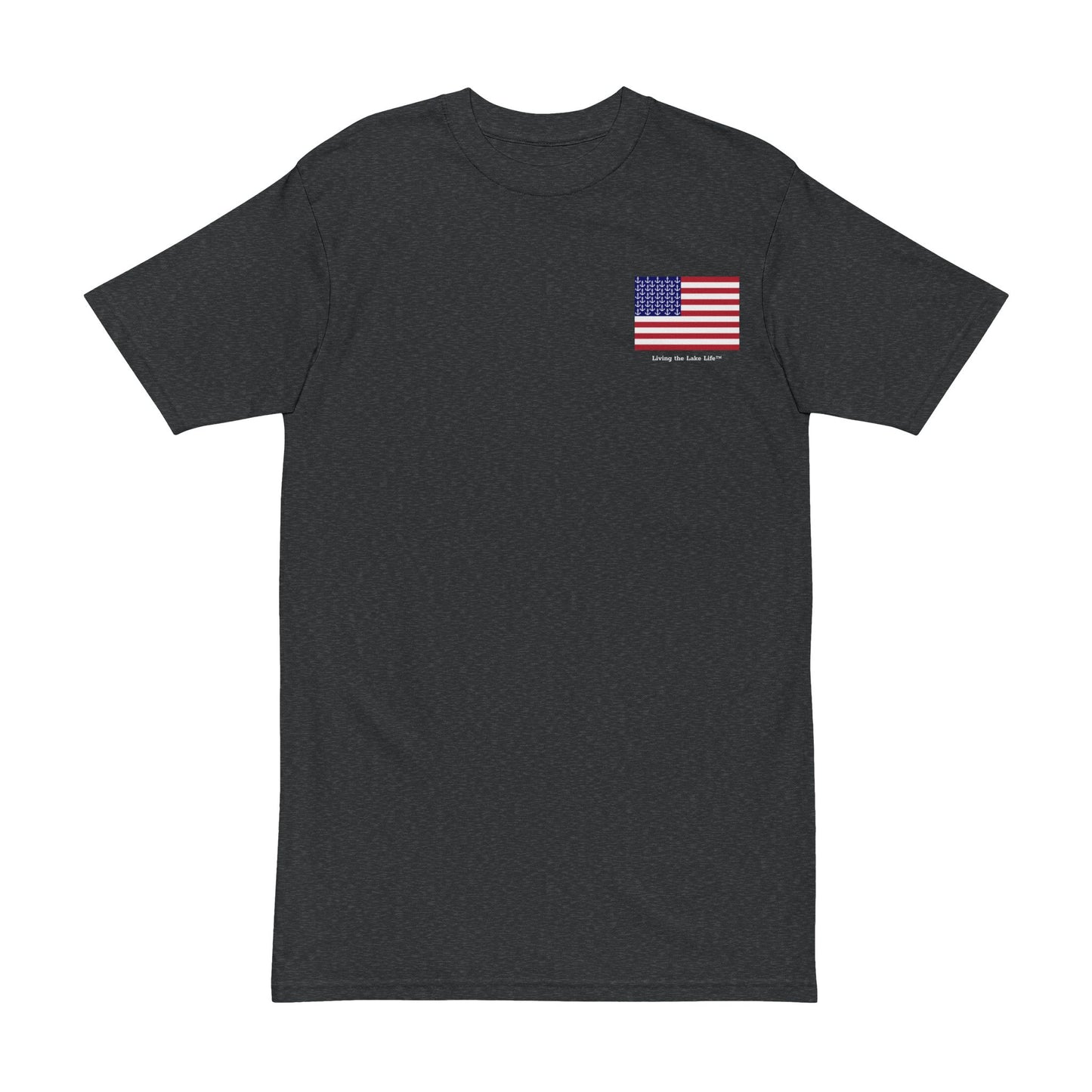 Anchors and Stripes - Living the Lake Life™ T Shirt by Pontoon Girl®