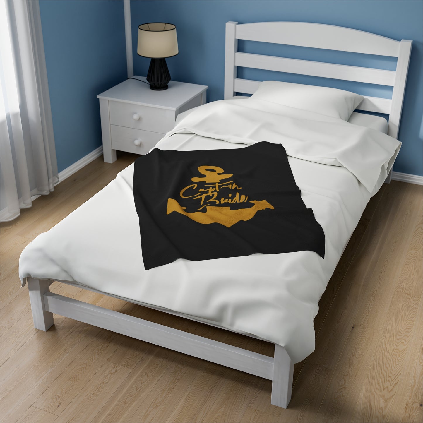 Captain Bride Plush Blanket by PontoonGirl®