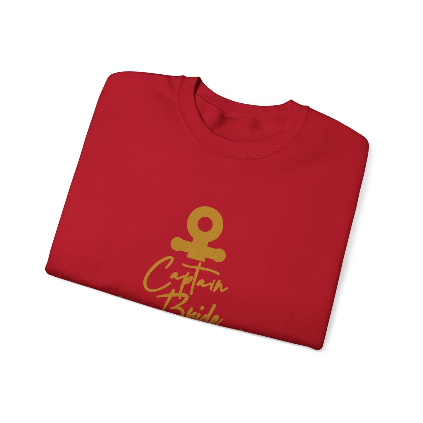 Captain Bride - Heavy Blend™ Crewneck Sweatshirt by Pontoon Girl®