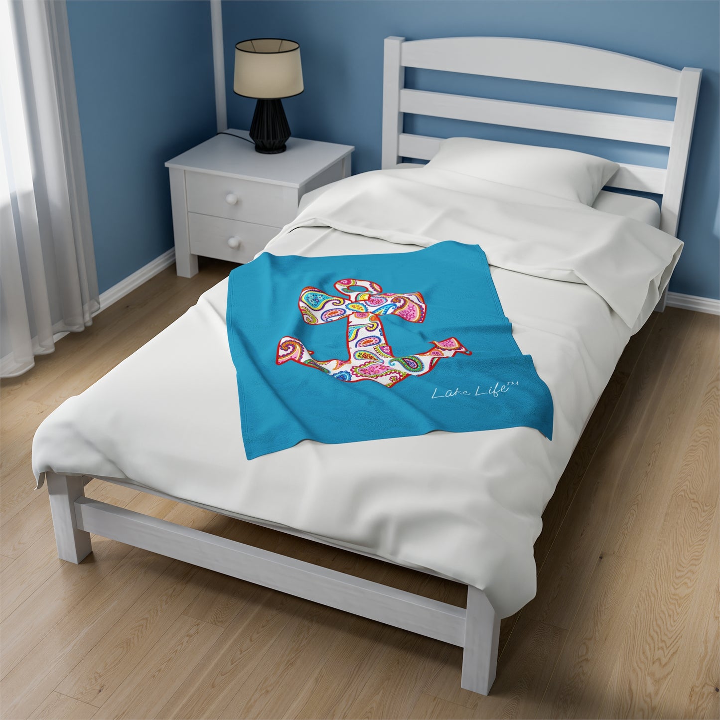 Sweet Anchor Boating Blanket by Pontoon Girl®