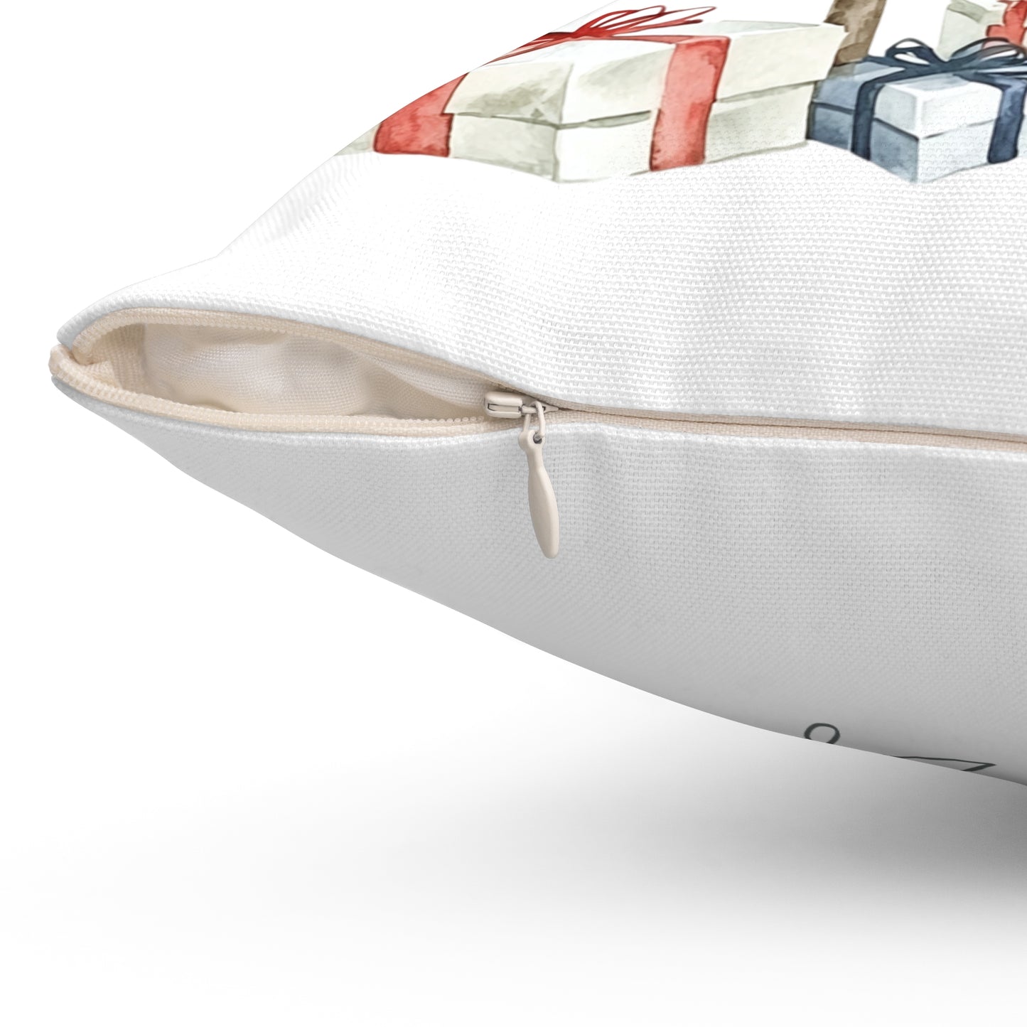 Nautical Christmas Tree Lake Life™ - Spun Polyester Square Pillow