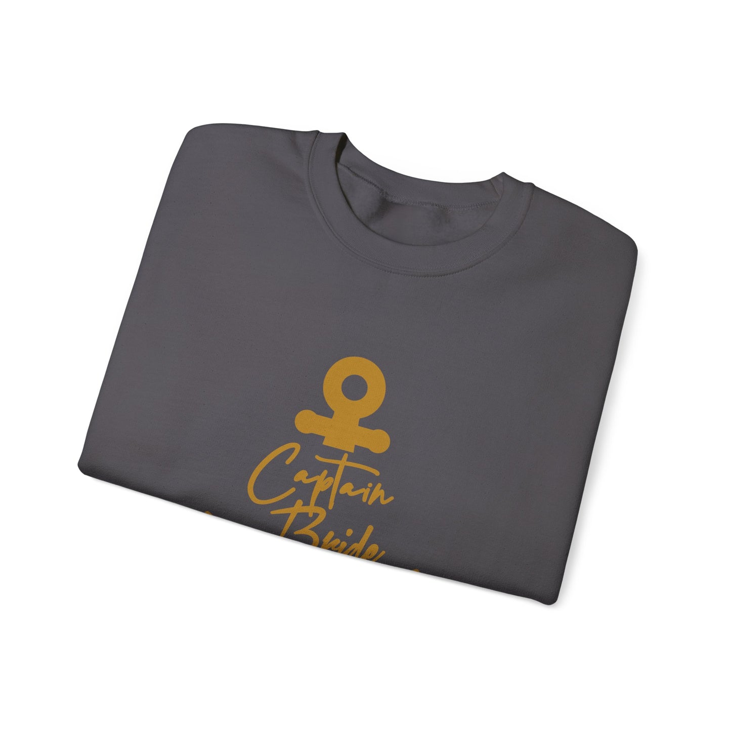Captain Bride - Heavy Blend™ Crewneck Sweatshirt by Pontoon Girl®