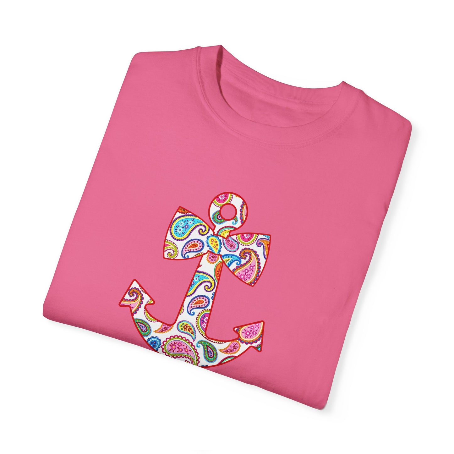 Sweet Anchor Lake Life™ Unisex Garment-Dyed T-shirt by Pontoon Girl®