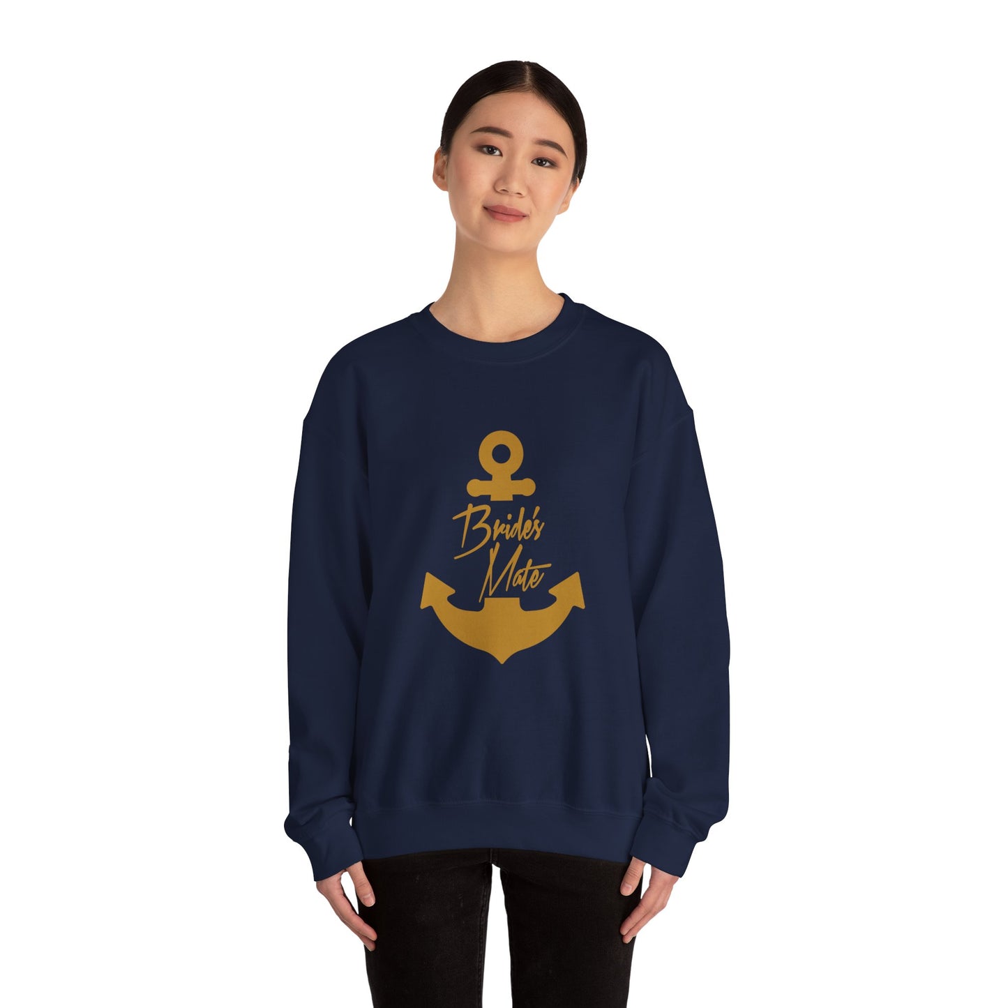 Bride's Mate - Heavy Blend™ Crewneck Sweatshirt by Pontoon Girl®