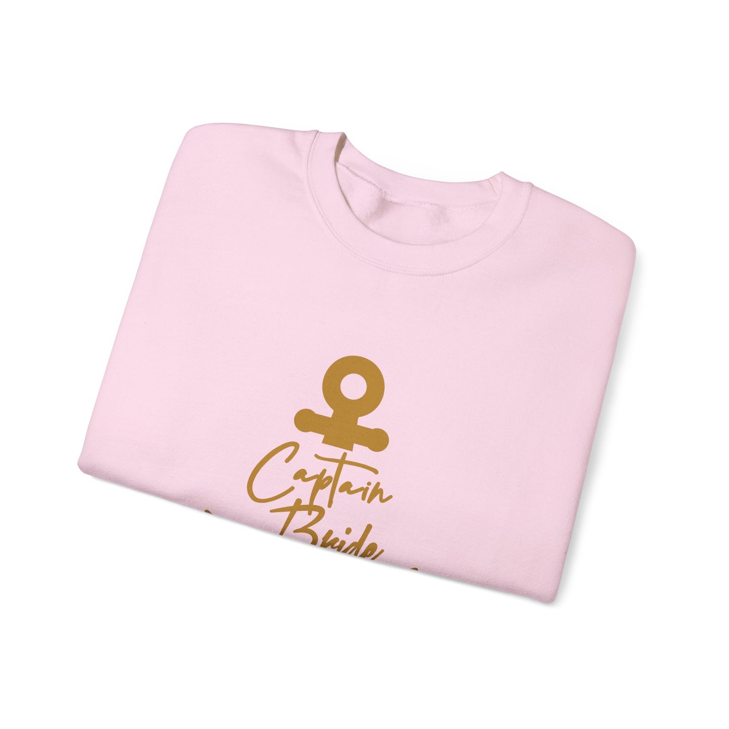 Captain Bride - Heavy Blend™ Crewneck Sweatshirt by Pontoon Girl®