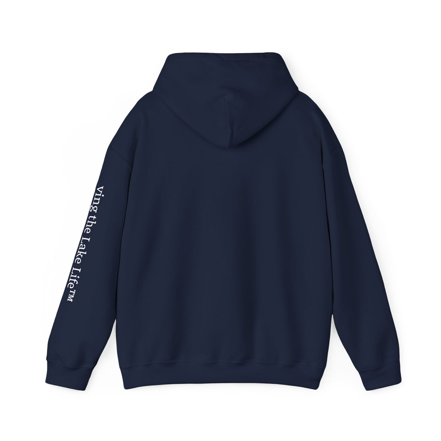 Anchors and Stripes Living the Lake Life™ Hoodie by Pontoon Girl®