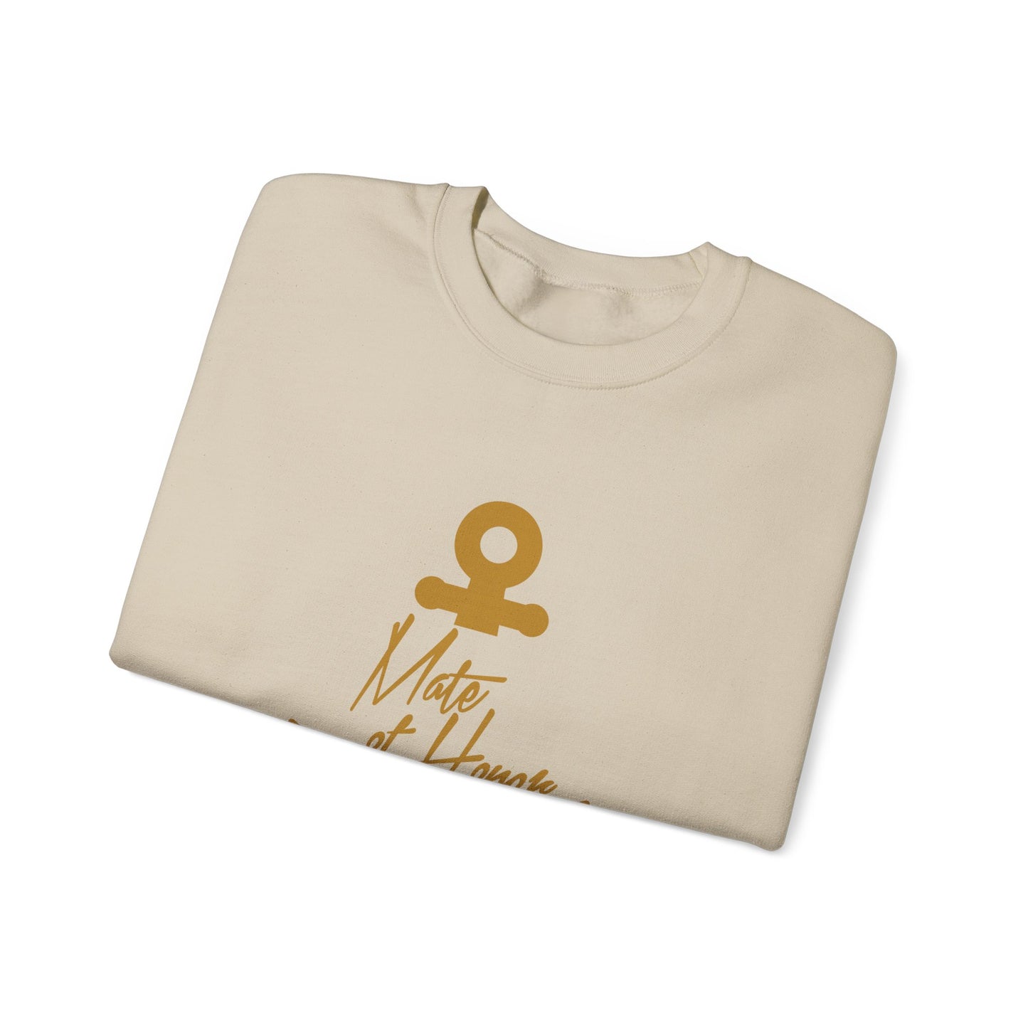 Mate of Honor - Heavy Blend™ Crewneck Sweatshirt by Pontoon Girl®