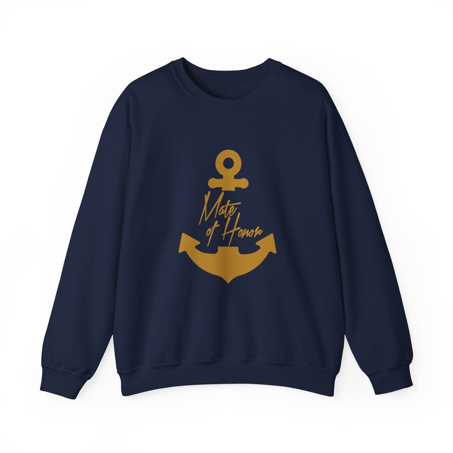 Mate of Honor - Heavy Blend™ Crewneck Sweatshirt by Pontoon Girl®