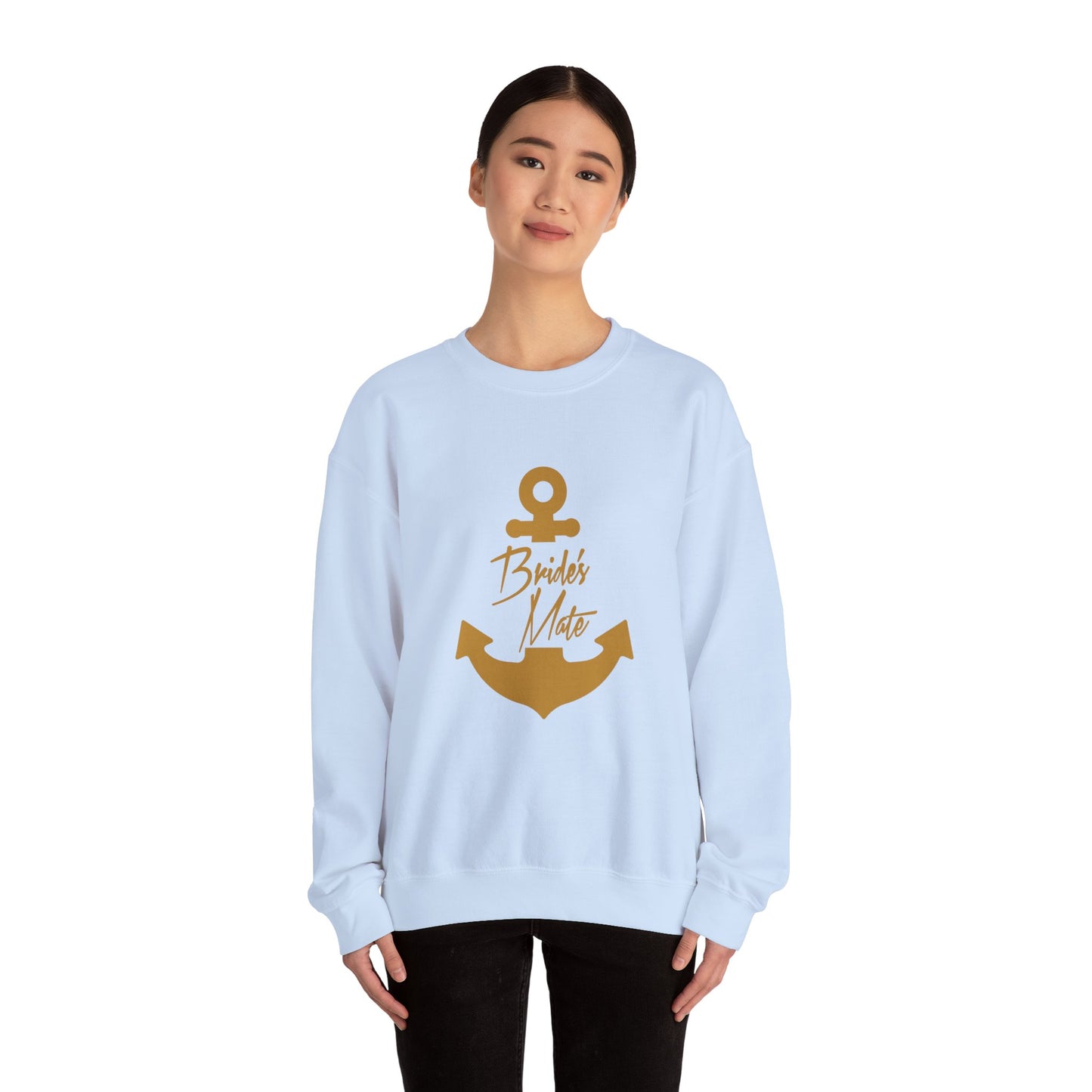 Bride's Mate - Heavy Blend™ Crewneck Sweatshirt by Pontoon Girl®