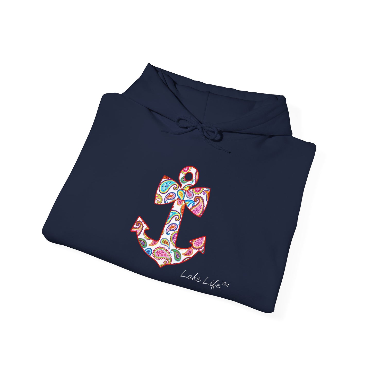 Sweet Anchor Lake Life™ Hooded Sweatshirt by Pontoon Girl®