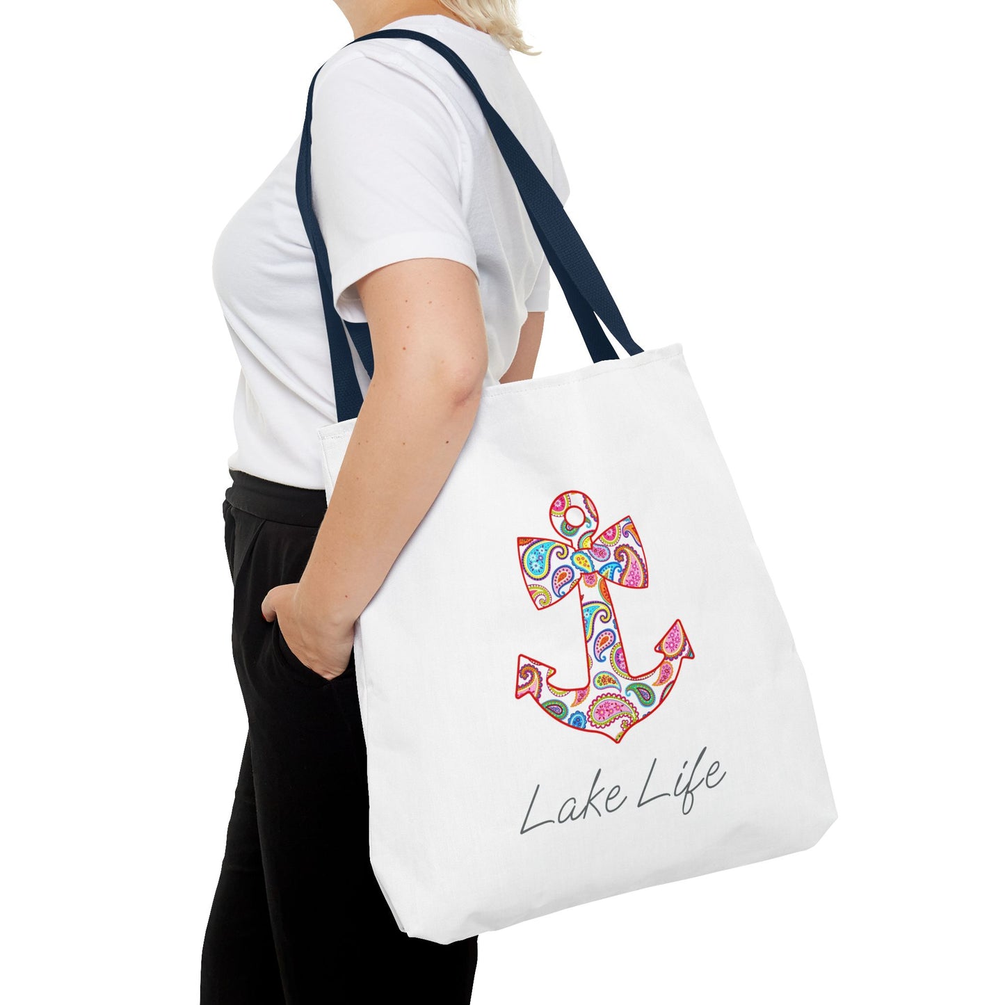 Sweet Anchor Lake Life™ Tote by Pontoon Girl®