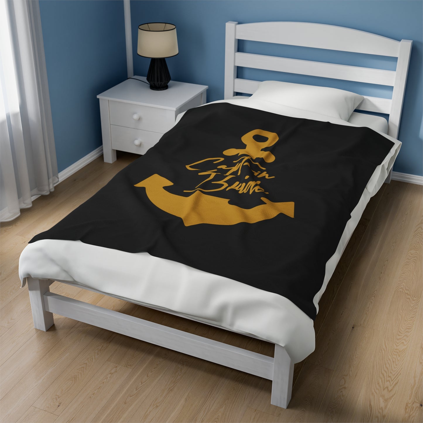 Captain Bride Plush Blanket by PontoonGirl®
