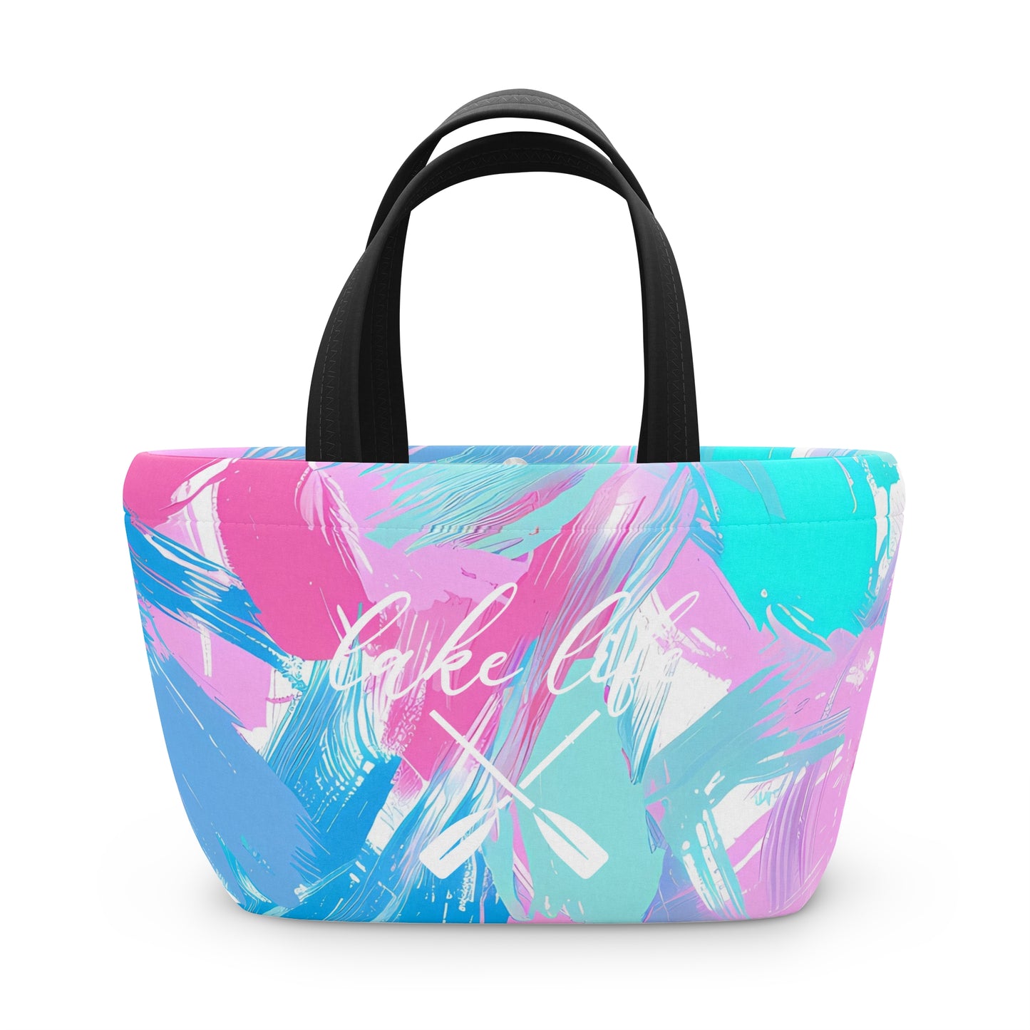 Lake Life Brush Stroke Lunch Bag by Pontoon Girl®