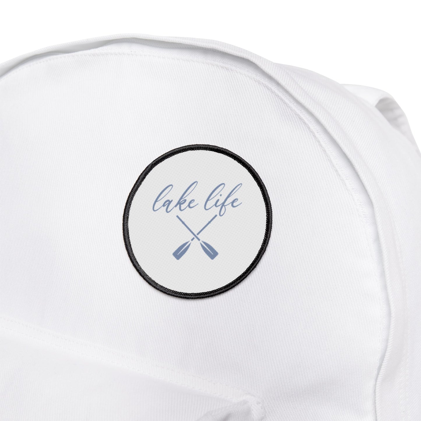 Lake Life Paddle Iron-On Patch by Pontoon Girl®