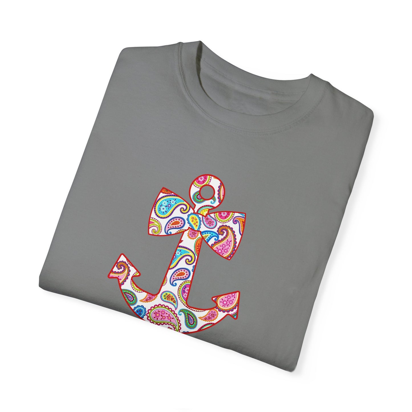 Sweet Anchor Lake Life™ Unisex Garment-Dyed T-shirt by Pontoon Girl®