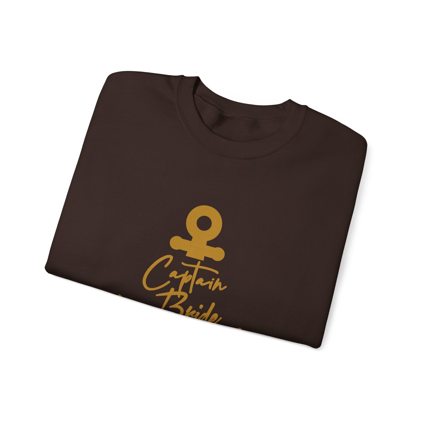 Captain Bride - Heavy Blend™ Crewneck Sweatshirt by Pontoon Girl®