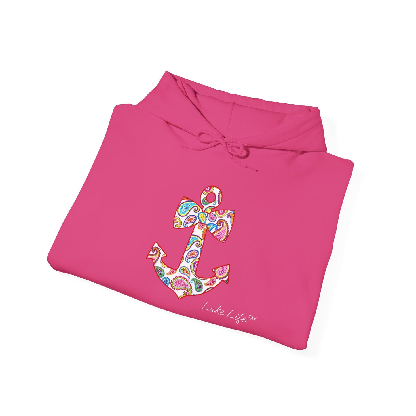 Sweet Anchor Lake Life™ Hooded Sweatshirt by Pontoon Girl®
