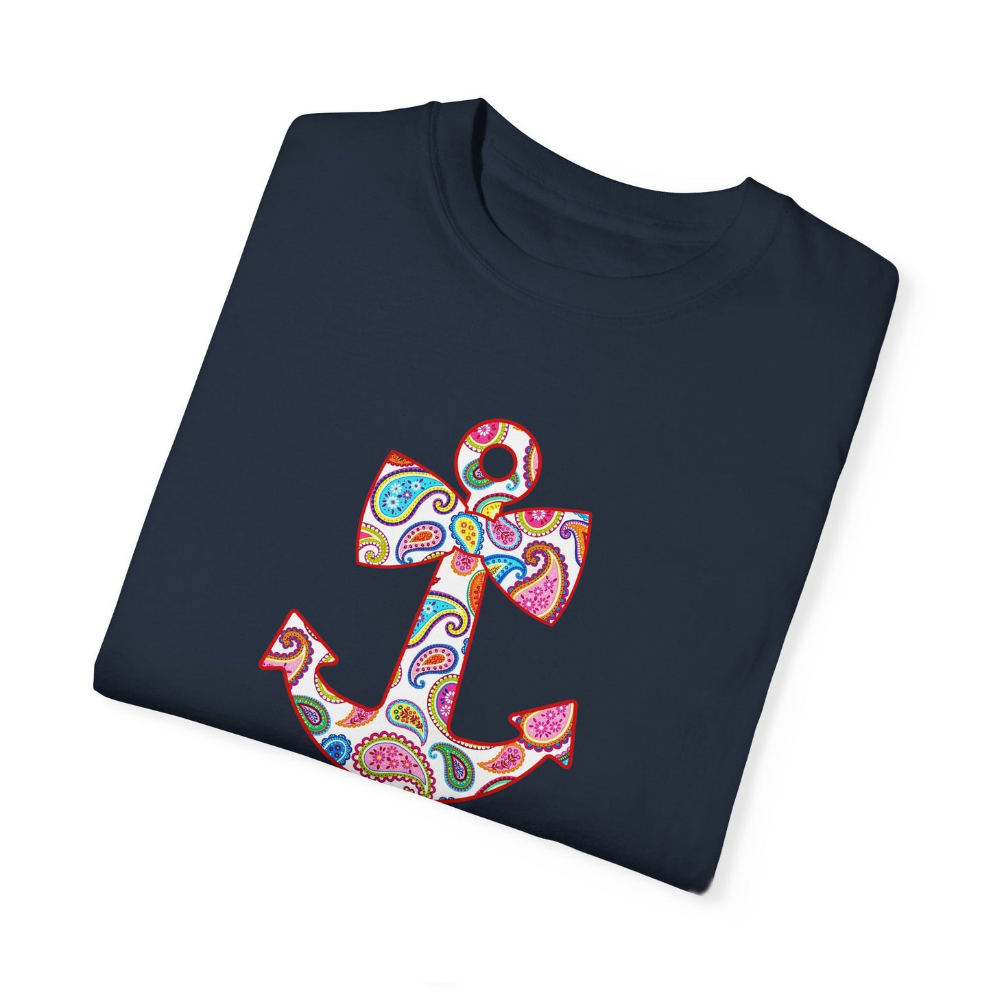 Sweet Anchor Lake Life™ Unisex Garment-Dyed T-shirt by Pontoon Girl®