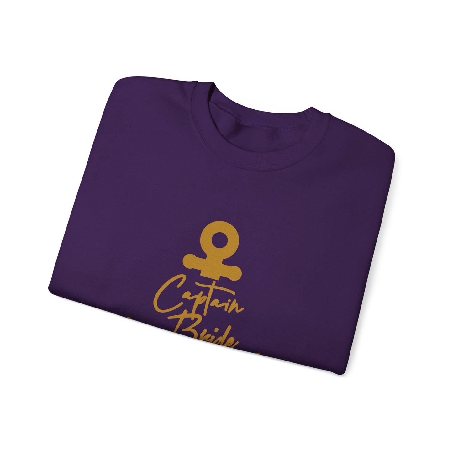 Captain Bride - Heavy Blend™ Crewneck Sweatshirt by Pontoon Girl®