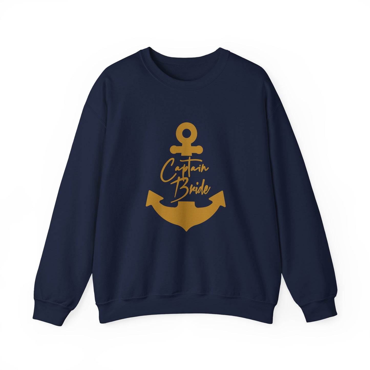 Captain Bride - Heavy Blend™ Crewneck Sweatshirt by Pontoon Girl®
