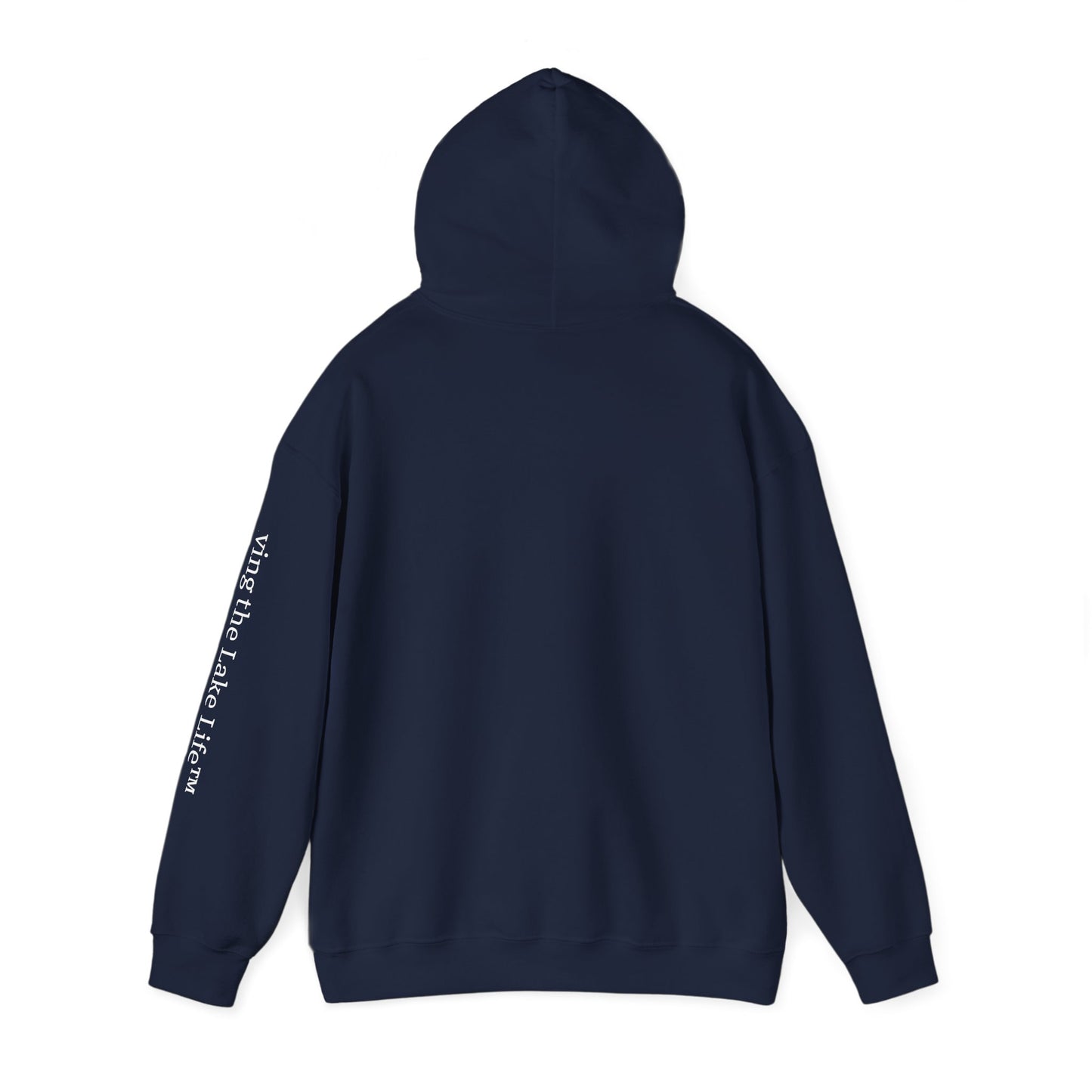 Anchors and Stripes Living the Lake Life™ Hoodie by Pontoon Girl®