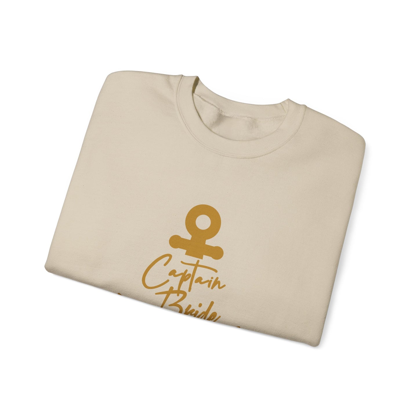 Captain Bride - Heavy Blend™ Crewneck Sweatshirt by Pontoon Girl®