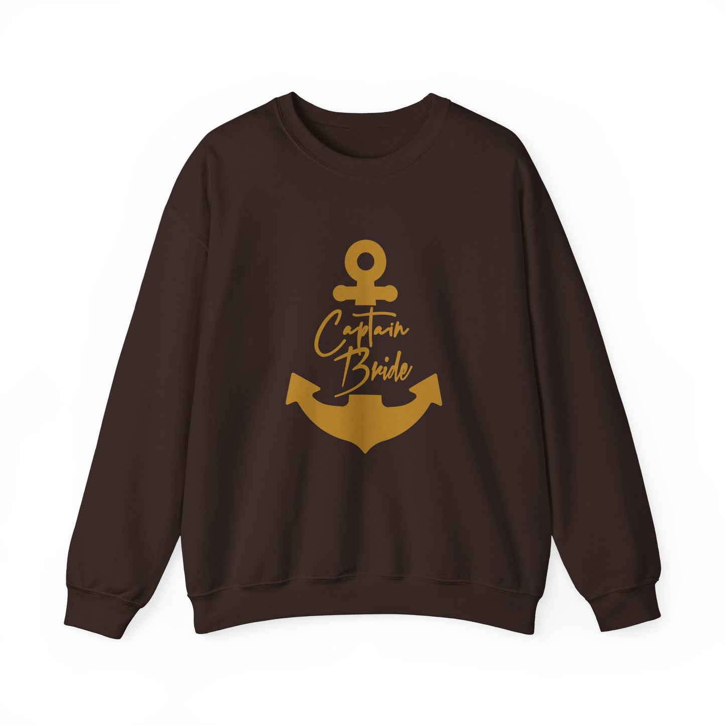 Captain Bride - Heavy Blend™ Crewneck Sweatshirt by Pontoon Girl®