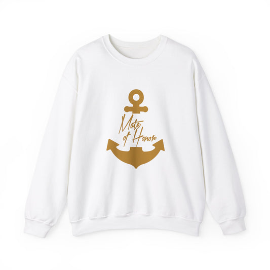 Mate of Honor - Heavy Blend™ Crewneck Sweatshirt by Pontoon Girl®