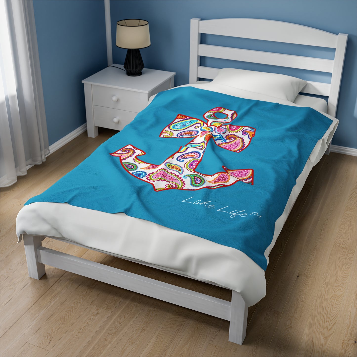Sweet Anchor Boating Blanket by Pontoon Girl®